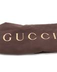 Pre-Loved Blondie Shoulder Bag GG Supreme Coated Canvas with Gold Hardware, Beige/Ebony
