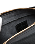 Pre-Loved Pont Neuf Handbag Leather PM with Gold Hardware, Black