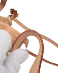 Pre-Loved Petit Noé Shoulder Bag Monogram Multicolore Coated Canvas Petit with Gold Hardware, White Multicolor