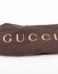Pre-Loved Blondie Shoulder Bag GG Supreme Coated Canvas with Gold Hardware, Beige/Ebony