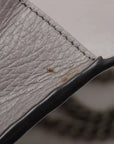 Pre-Loved Dionysus Super Mini Crossbody Bag Leather with Aged Silver Hardware, Gray