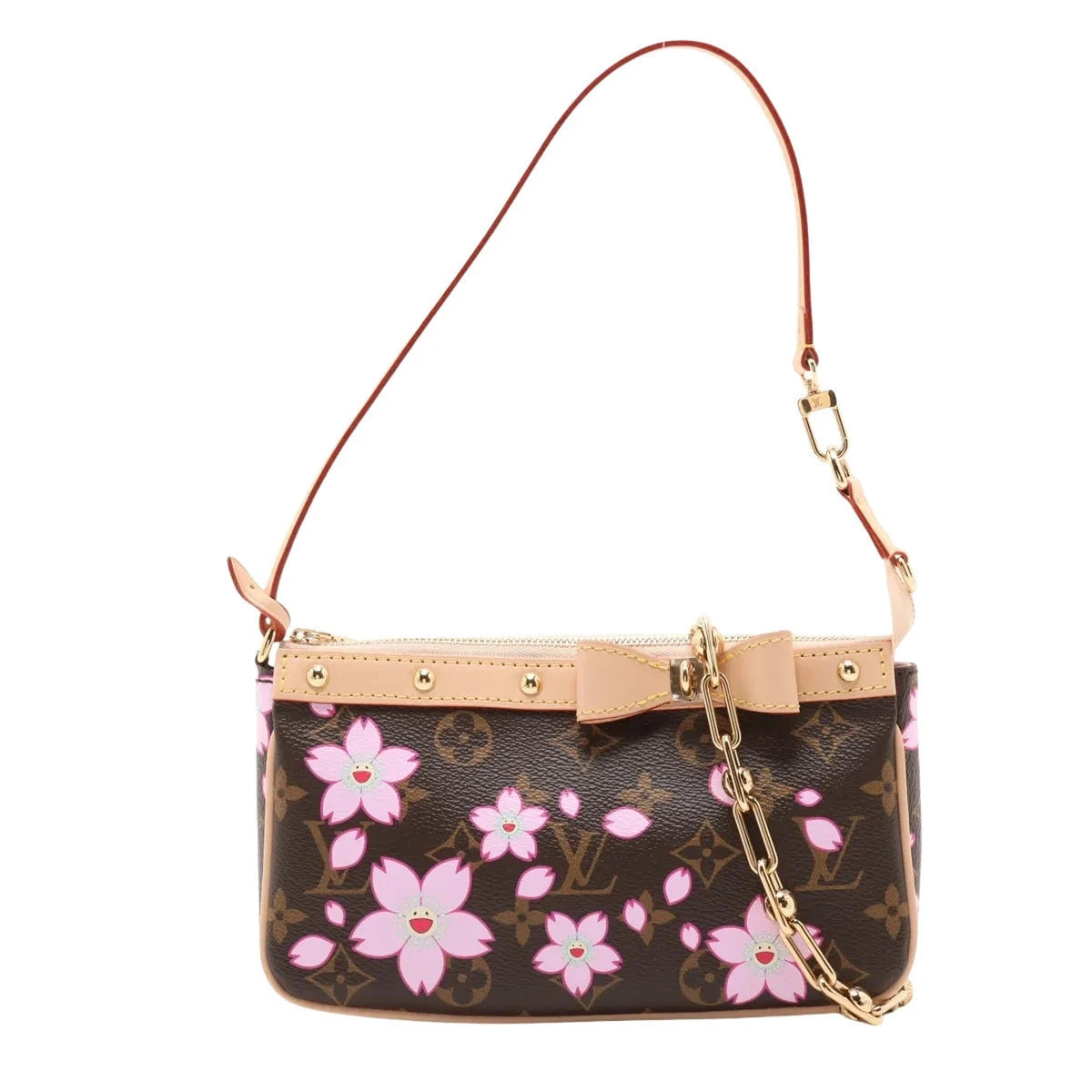 Pre-Loved Pochette Accessoires Cherry Blossom Pochette Monogram Coated – REKLAIM