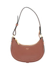 Pre-Loved Ava Shoulder Bag Leather with Gold Hardware, Tan