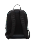 Pre-Loved GG Blooms Backpack Monogram Coated Canvas with Silver Hardware, Beige Multicolor