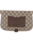 Pre-Loved Blondie Shoulder Bag Monogram Coated Canvas with Gold Hardware, Beige/Ebony