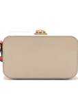 Pre-Loved Interlocking G Crossbody Bag Leather Mini with Gold Hardware, Cream