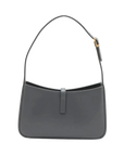 Pre-Loved Le 5 à 7 Shoulder Bag Leather with Aged Gold Hardware, Grey