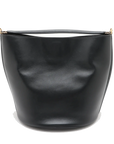 Pre-Loved Bucket 16 Bucket Bag Leather with Gold Hardware, Black