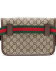 Pre-Loved Neo Vintage Belt Bag Monogram Coated Canvas with Gold Hardware, Beige Ebony