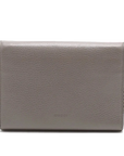 Pre-Loved Dionysus Super Mini Crossbody Bag Leather with Aged Silver Hardware, Gray