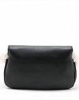 Pre-Loved Blondie Shoulder Bag Leather with Gold Hardware, Black