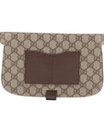 Pre-Loved Blondie Shoulder Bag Monogram Coated Canvas with Gold Hardware, Beige/Ebony