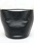Pre-Loved Bucket 16 Bucket Bag Leather with Gold Hardware, Black
