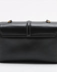 Pre-Loved 16 (Seize) Shoulder Bag Leather Medium with Gold Hardware, Black