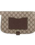 Pre-Loved Blondie Shoulder Bag Monogram Coated Canvas with Gold Hardware, Beige Ebony