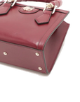 Pre-Loved Diana Tote Leather Mini with Gold Hardware, Burgundy