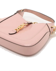 Pre-Loved Jackie 1961 Shoulder Bag Patent Leather Mini with Gold Hardware, Pink
