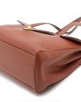 Pre-Loved Soft 16 Shoulder Bag Leather Large with Gold Hardware, Tan