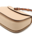 Pre-Loved Bamboo Handbag Leather with Gold Hardware, Beige