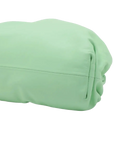 Pre-Loved The Pouch Clutch Leather with Gold Hardware, Mint Green