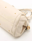 Pre-Loved Paddington Handbag Leather Medium with Aged Gold Hardware, Ivory