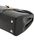 Pre-Loved 16 (Seize) Handbag Leather Small with Gold Hardware, Black