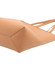 Pre-Loved Puzzle Fold Tote Leather, Tan
