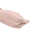 Pre-Loved Vitello Lux Frame Clutch Leather with Gold Hardware, Pink