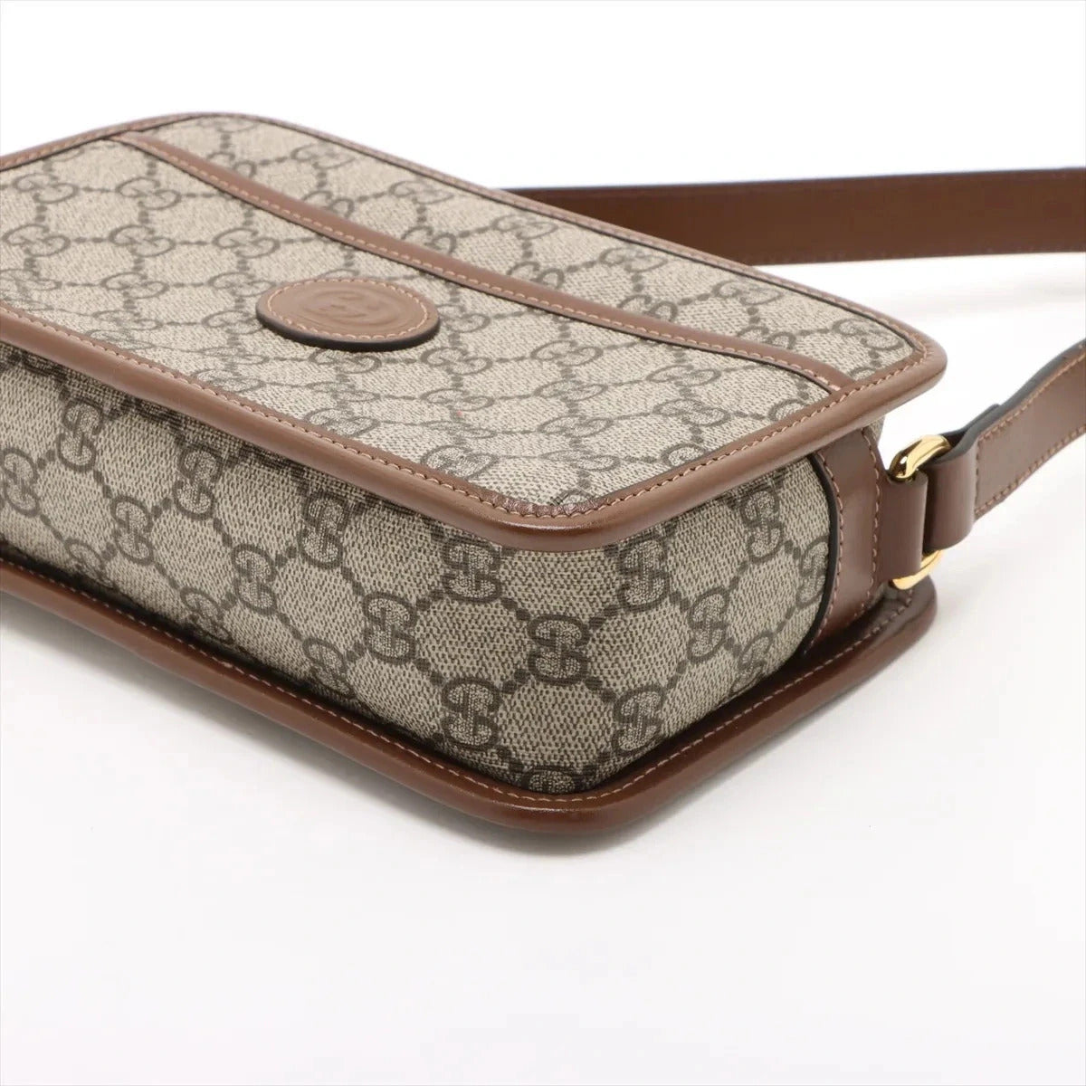 Pre-Loved GG Retro Interlocking G Camera Bag Crossbody Bag GG