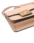 Pre-Loved Fab Crossbody Bag Leather Small with Gold Hardware, Beige