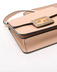 Pre-Loved Fab Crossbody Bag Leather Small with Gold Hardware, Beige
