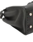 Pre-Loved Peekaboo Handbag Leather with Silver Hardware, Black