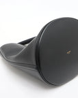 Pre-Loved Bucket 16 Bucket Bag Leather with Gold Hardware, Black