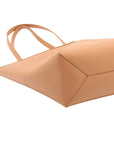 Pre-Loved Puzzle Fold Tote Leather, Tan