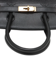 Pre-Loved Birkin Handbag Leather 30 with Gold Hardware, Black