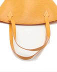 Pre-Loved Saint Jacques Shoulder Bag Leather GM with Gold Hardware, Yellow