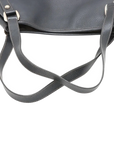 Pre-Loved Abbey D-Ring Tote Leather with Gold Hardware, Black