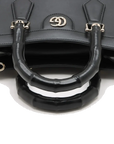 Pre-Loved Diana Tote Leather Small with Gold Hardware, Black