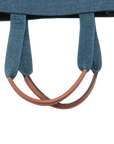 Pre-Loved Cabas Thais Tote Denim Large, Blue