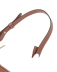 Pre-Loved Ava Shoulder Bag Leather with Gold Hardware, Tan