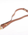 Pre-Loved Dauphine Crossbody Bag Monogram Coated Canvas Mini with Gold Hardware, Brown