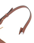 Pre-Loved Ava Shoulder Bag Leather with Gold Hardware, Tan