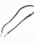 Pre-Loved Triomphe Camera Bag Crossbody Bag Triomphe Coated Canvas Medium with Silver Hardware, Black Brown