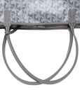 Pre-Loved Saint Louis Tote Goyardine Coated Canvas GM with Silver Hardware, Grey