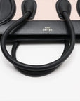 Pre-Loved Luggage Tote Leather Micro with Gold Hardware, Tricolor
