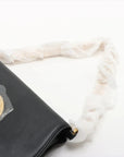 Pre-Loved Blondie Shoulder Bag Leather with Gold Hardware, Black