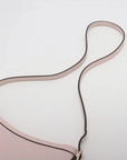 Pre-Loved Guccissima Crossbody Bag Monogram Leather Small with Gold Hardware, Light Pink