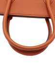 Pre-Loved Birkin Handbag Leather 35 with Palladium Hardware, Orange