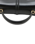Pre-Loved 16 (Seize) Handbag Leather Small with Gold Hardware, Black