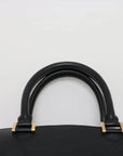 Pre-Loved Pont Neuf Handbag Leather PM with Gold Hardware, Black